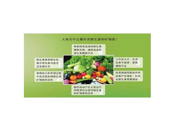 多種維生素加礦物質(zhì)片