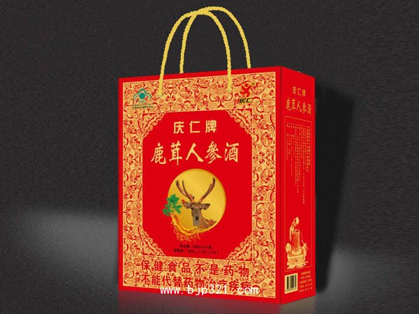 慶仁牌 鹿茸 人參酒