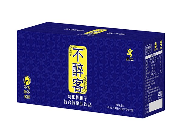 不醉客葛根枳椇子復(fù)合低聚肽飲品